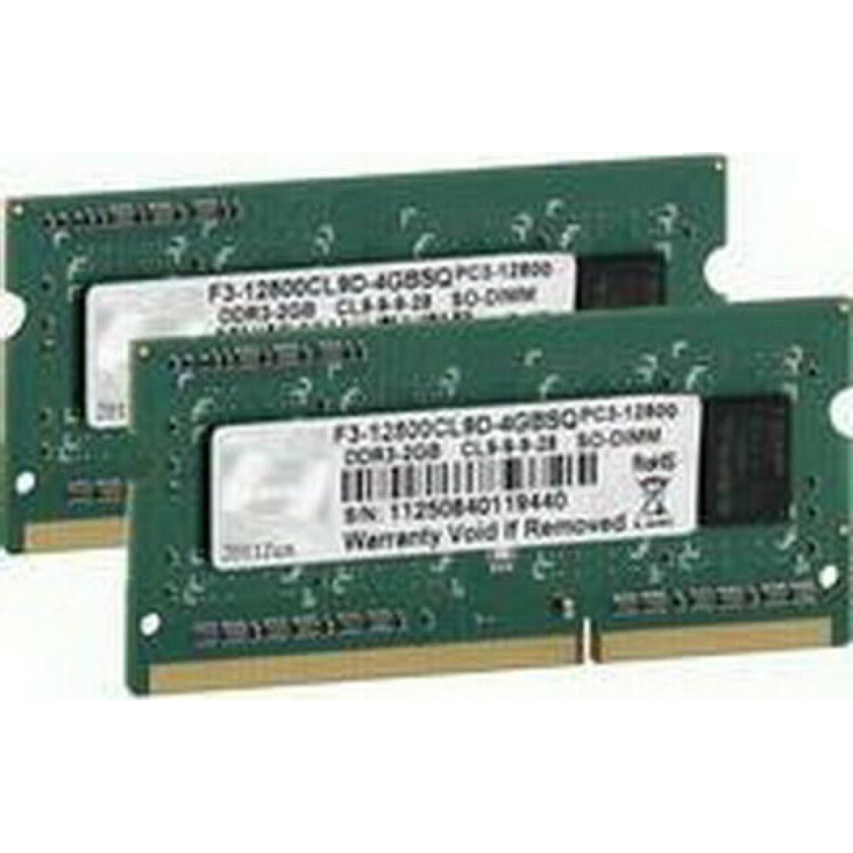 G.Skill DDR3 4GB RAM με 2x2GB Modules και Ταχύτητα 1600 για Laptop
