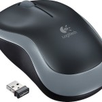 Logitech M185 Ασύρματο Mini Ποντίκι Γκρι