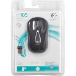 Logitech M185 Ασύρματο Mini Ποντίκι Γκρι