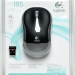 Logitech M185 Ασύρματο Mini Ποντίκι Γκρι
