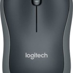 Logitech M185 Ασύρματο Mini Ποντίκι Γκρι