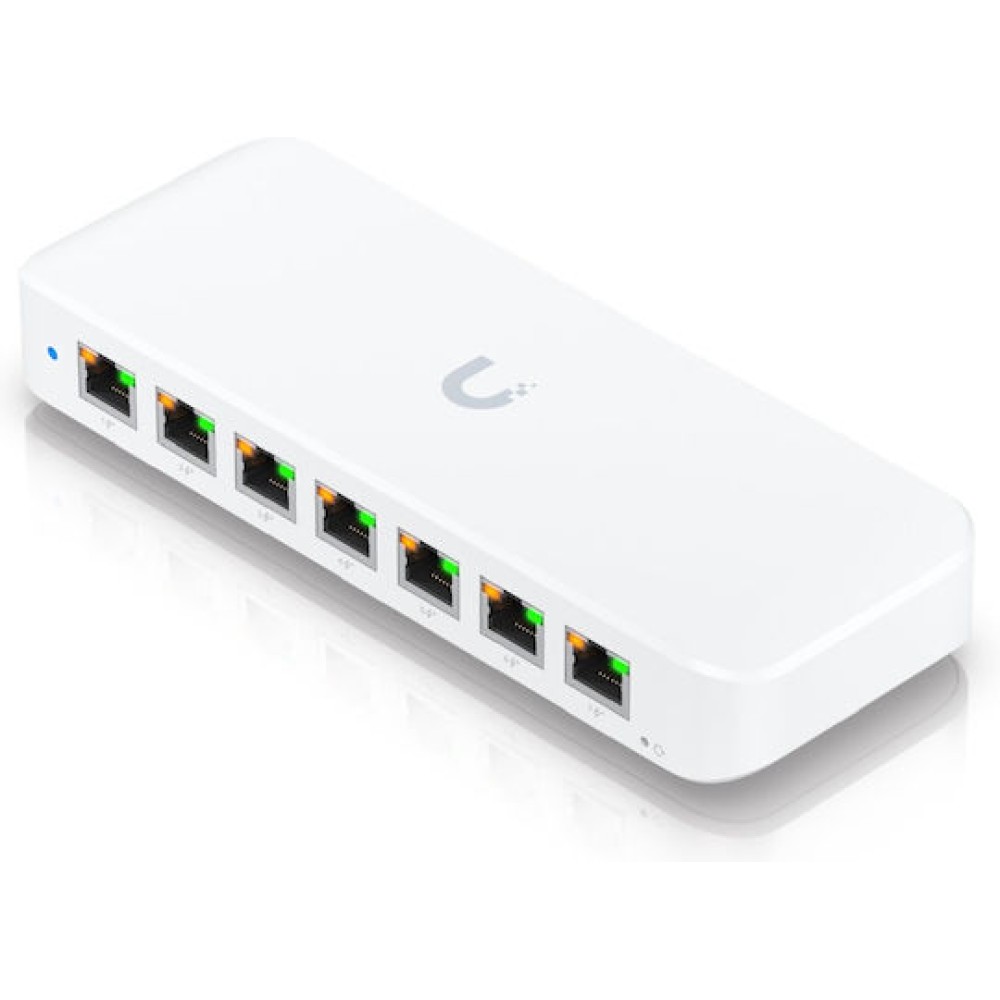 Ubiquiti Switch Ultra 210W Unmanaged L2 PoE Switch με 8 Θύρες Gigabit (1Gbps) Ethernet