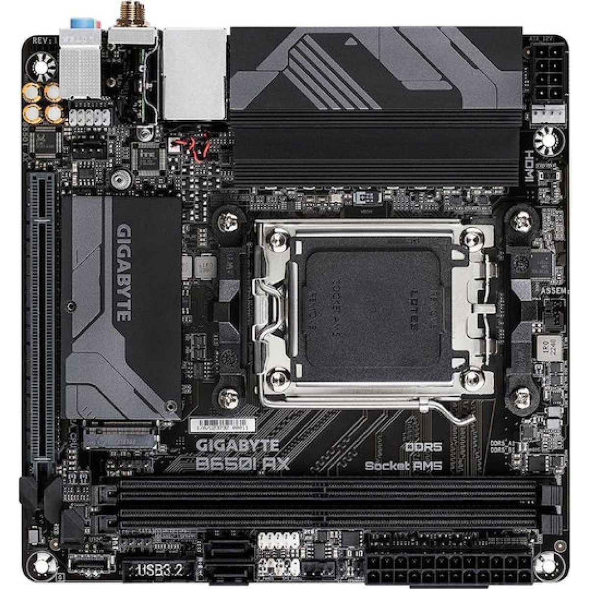 Gigabyte B650I AX rev. 1.0 Wi-Fi Motherboard Mini ITX με AMD AM5 Socket B650I