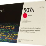 HP 507A Γνήσιο Toner Laser Εκτυπωτή Ματζέντα 6000 Σελίδων (CE403A)