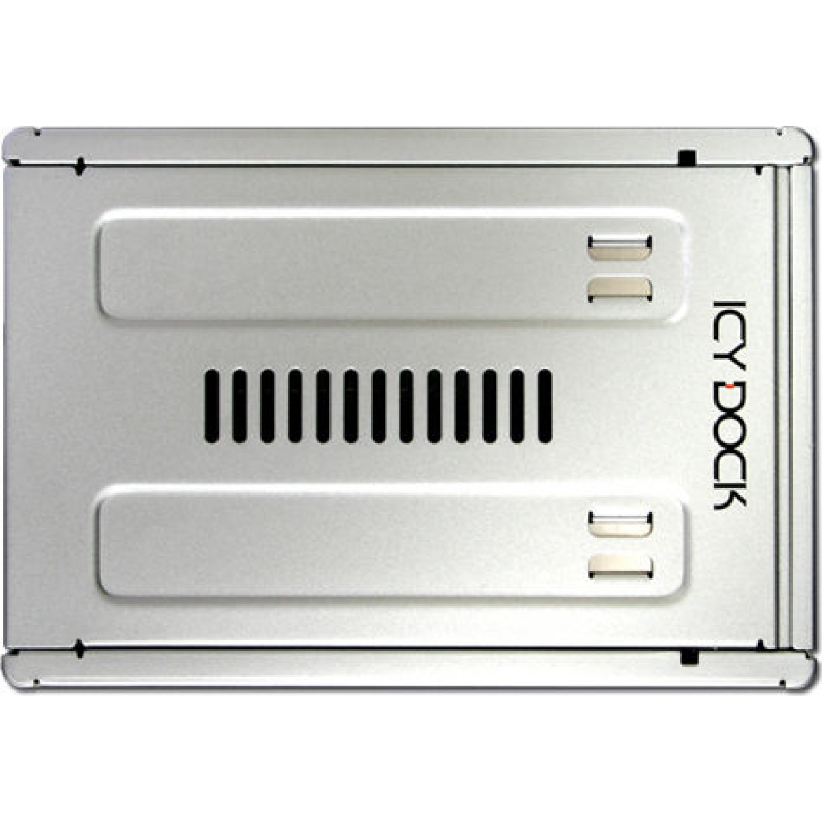 Icy Dock EZonvert PRO Enterprise Full Metal 2.5 to 3.5Inch SAS/SATA (22pin) HDD/SSD Converter/Mounting Kit for Internal 3.5Inch Drive Bay (MB982SP-1S) Ασημί (MB982SP-1S)