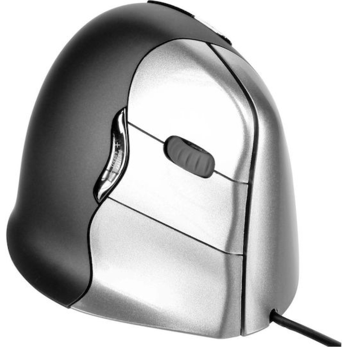 Evoluent VerticalMouse 4 Right Ενσύρματο Εργονομικό Ποντίκι Γκρι