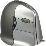 Evoluent VerticalMouse 4 Right Ενσύρματο Εργονομικό Ποντίκι Γκρι