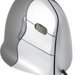 Evoluent VerticalMouse 4 Right Ενσύρματο Εργονομικό Ποντίκι Γκρι