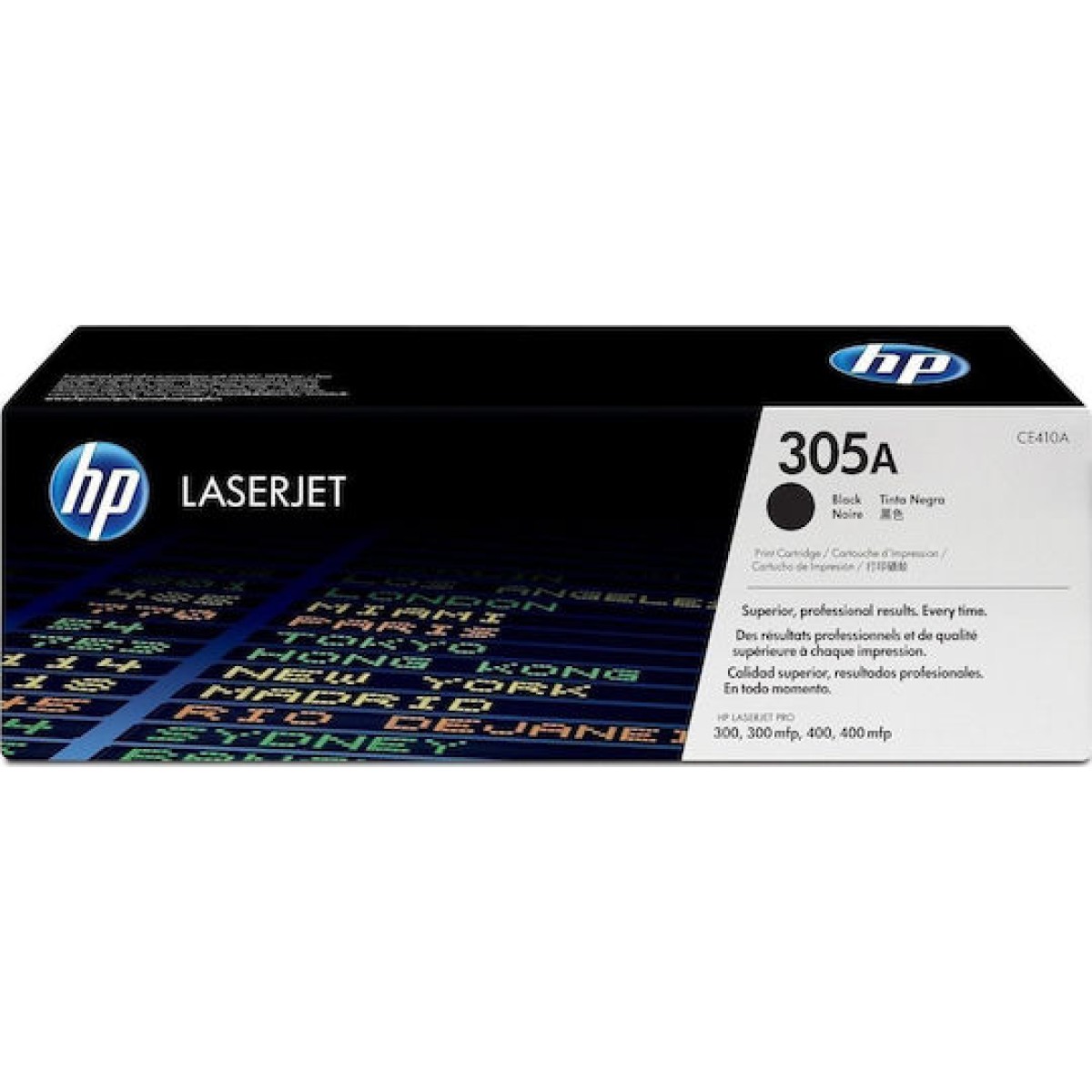 HP 305A Γνήσιο Toner Laser Εκτυπωτή Μαύρο 2090 Σελίδων (CE410A)