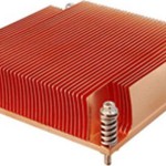 Inter-Tech K129 Παθητική Ψύκτρα Επεξεργαστή για Socket 115x Πορτοκαλί