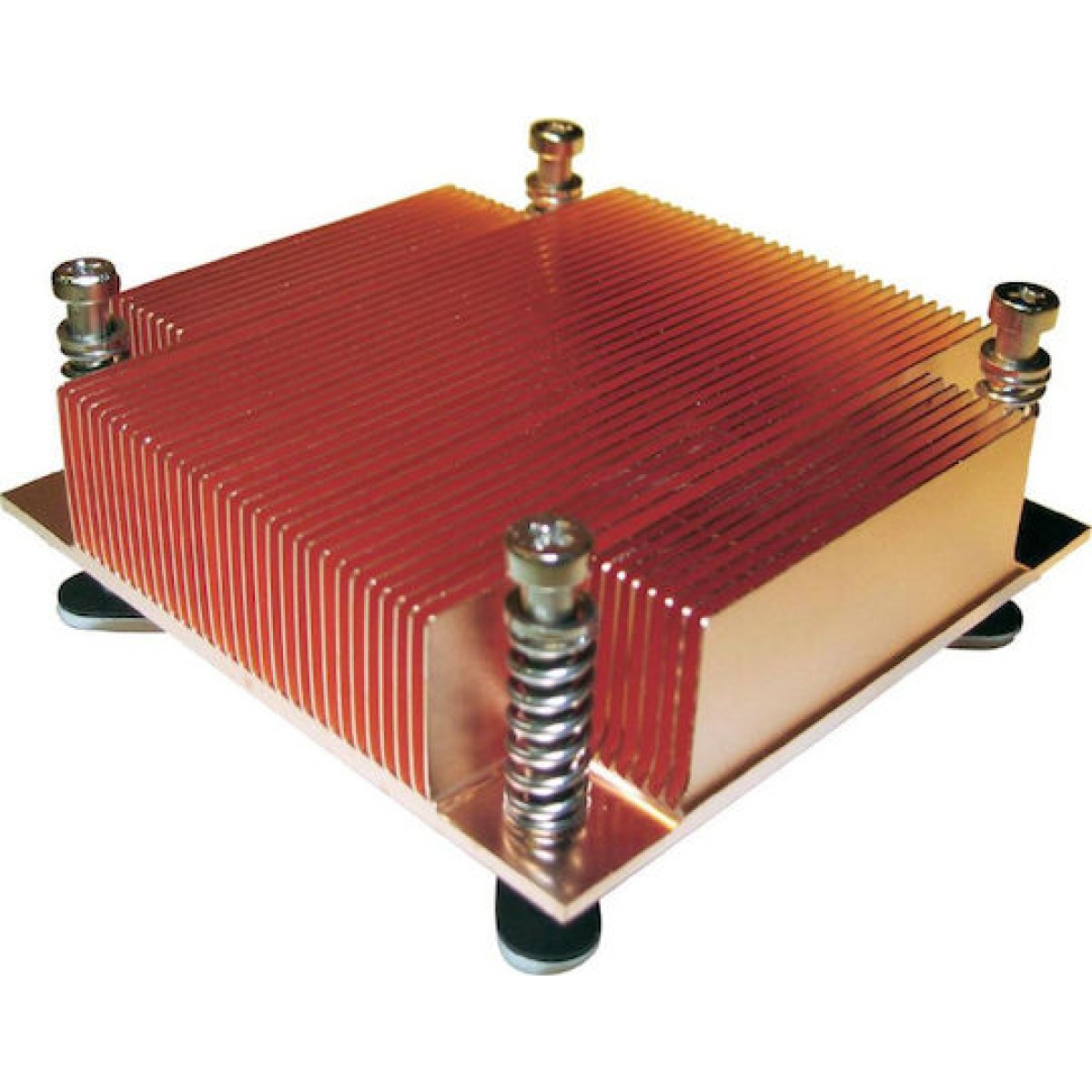 Inter-Tech K129 Παθητική Ψύκτρα Επεξεργαστή για Socket 115x Πορτοκαλί