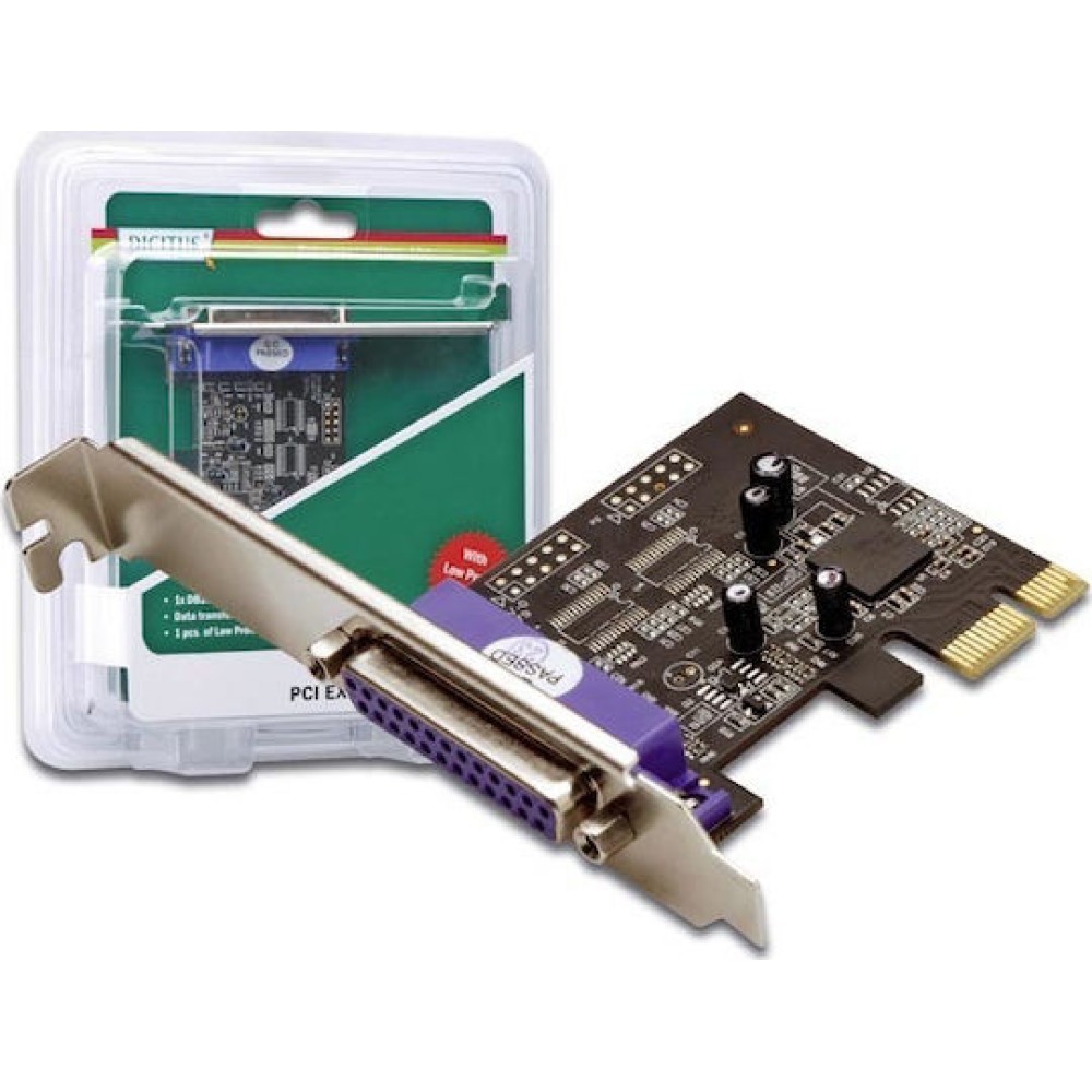 Digitus Κάρτα PCIe σε θύρα DB25