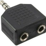 Goobay Μετατροπέας 3.5mm male σε 3.5mm 2x female 1τμχ 50464