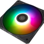 Silverstone Slimmer 140 ARGB Case Fan με Σύνδεση 4-Pin PWM