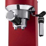 De'Longhi Dedica Pump Μηχανή Espresso 1300W Πίεσης 15bar Κόκκινη