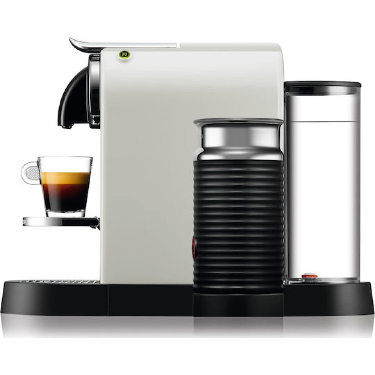 De'Longhi Citiz & Milk Καφετιέρα για Κάψουλες Nespresso Πίεσης 19bar με Αφρογαλιέρα White
