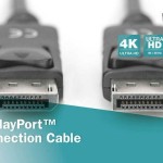 Digitus DisplayPort Cable DisplayPort male - DisplayPort male 5m (AK-340100-050-S)