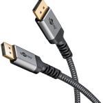 Goobay Cable DisplayPort male - DisplayPort male 3m Μαύρο (65266)