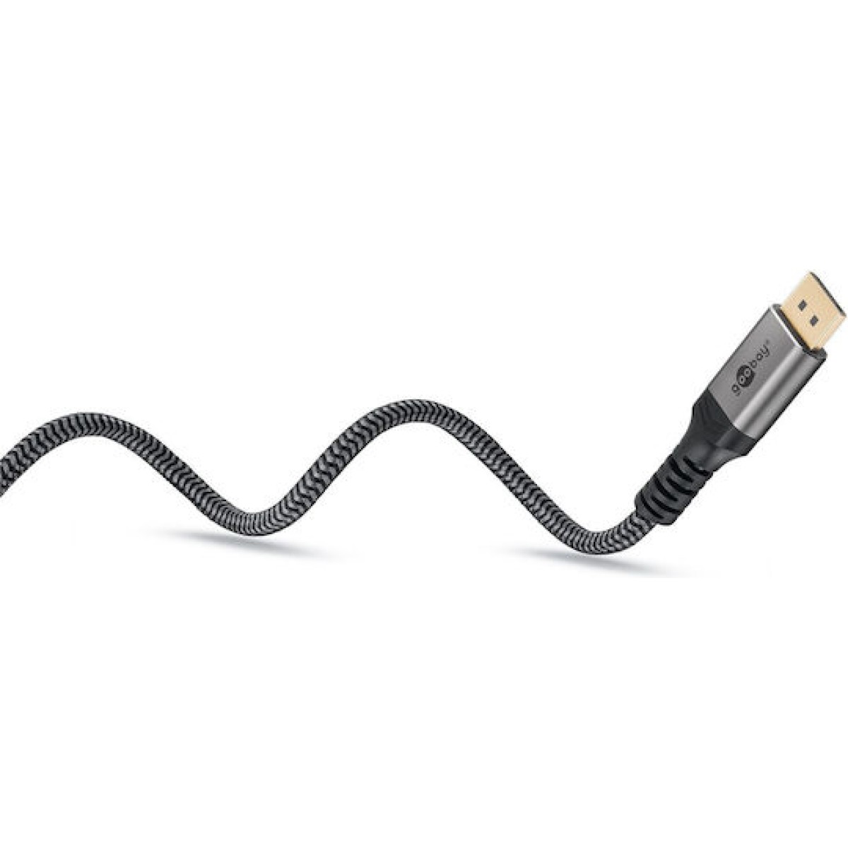 Goobay Cable DisplayPort male - DisplayPort male 5m Μαύρο (65267)