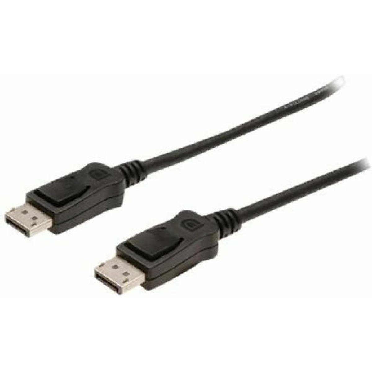 Digitus Cable DisplayPort male - DisplayPort male 2m Μαύρο (DB-340100-020-S)