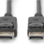 Digitus Cable DisplayPort male - DisplayPort male 2m Μαύρο (DB-340100-020-S)