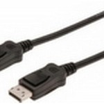 Digitus Cable DisplayPort male - DisplayPort male 2m Μαύρο (DB-340100-020-S)