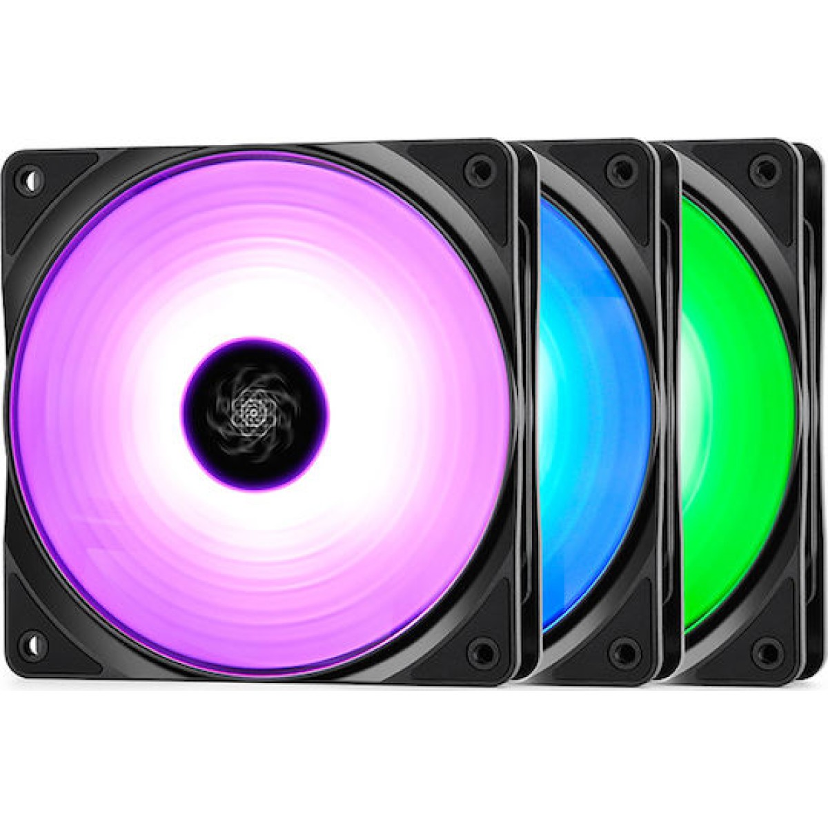 DeepCool RF120-3in1 Computer case Fan 12 cm Black 3 pc(s)