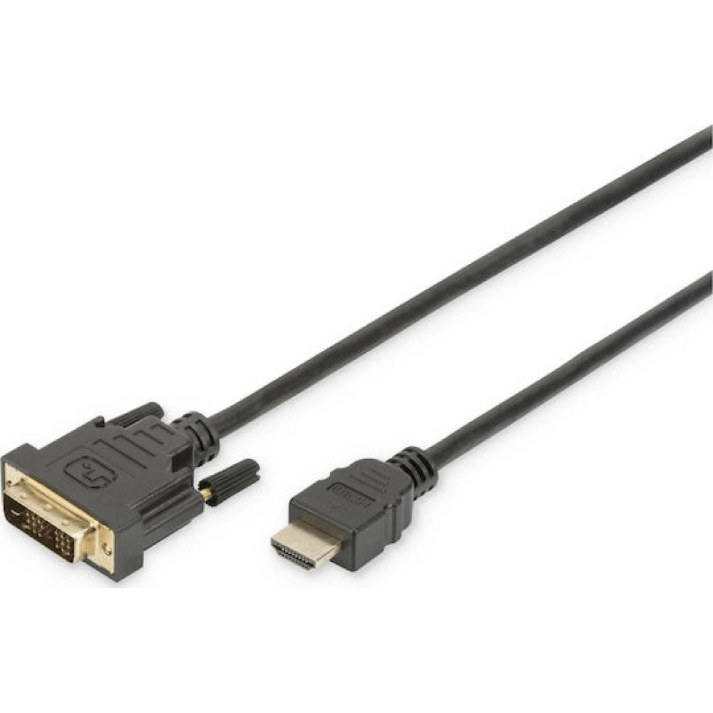 Digitus Cable DVI-D male - HDMI male 2m (AK-330300-020-S)