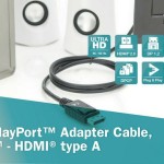 Digitus Cable DisplayPort male - HDMI male 2m (AK-340303-020-S)