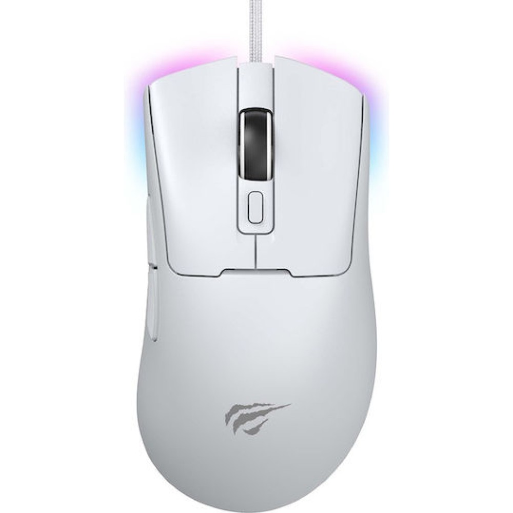 Havit MS966 RGB Gaming Ποντίκι 12000 DPI Λευκό