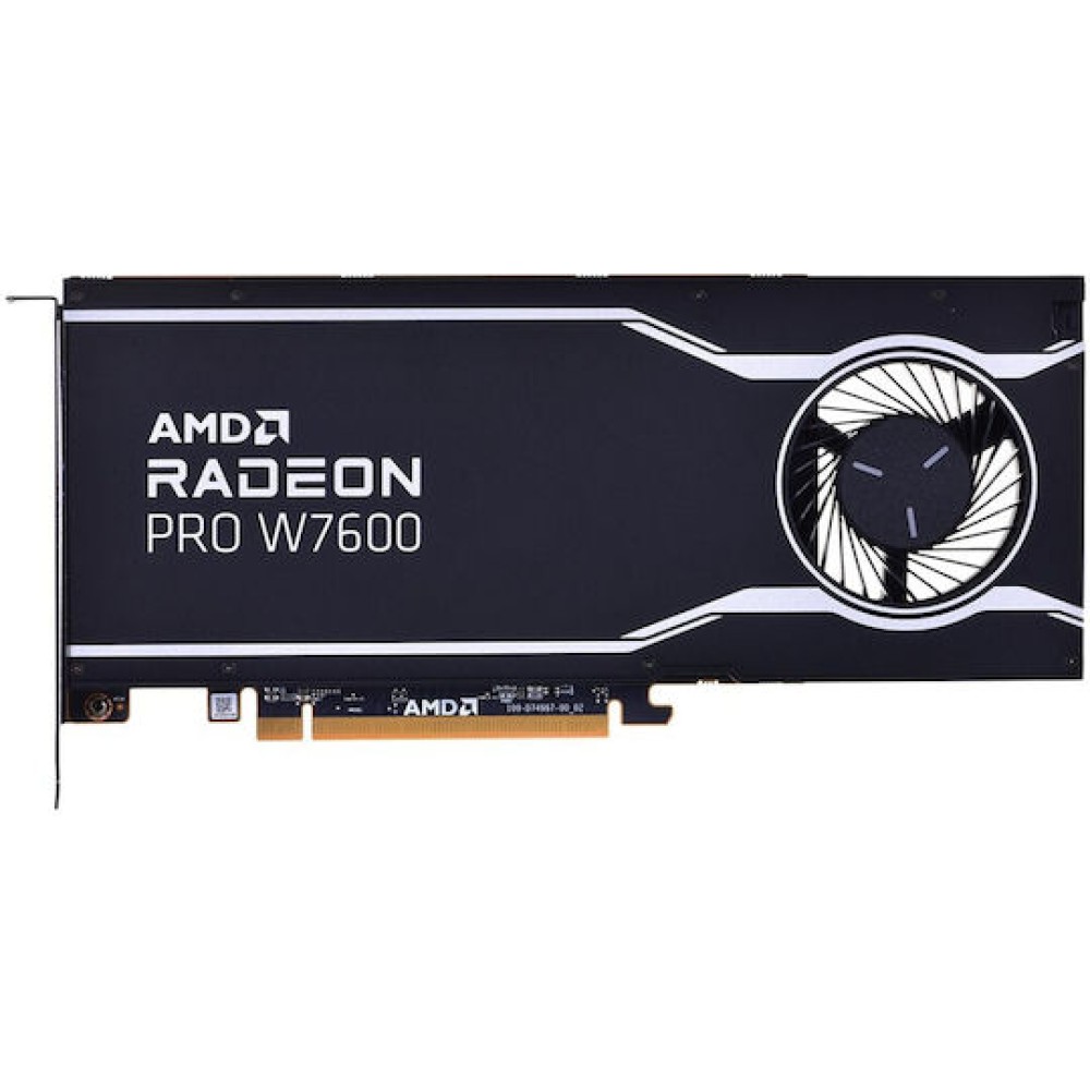 AMD Radeon Pro W7600 8GB GDDR6 Κάρτα Γραφικών