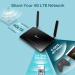 TP-LINK Archer MR400 v4 Ασύρματο 4G Mobile Router Wi‑Fi 5 με 3 Θύρες Ethernet
