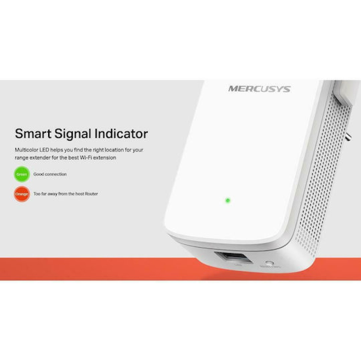 Mercusys ME30 v1 WiFi Extender Dual Band (2.4 & 5GHz) 1200Mbps