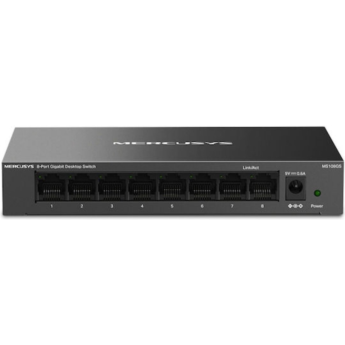 Mercusys MS108GS Unmanaged L2 Switch με 8 Θύρες Gigabit (1Gbps) Ethernet