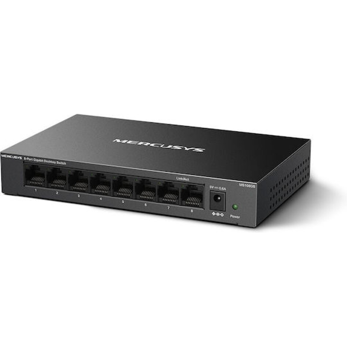 Mercusys MS108GS Unmanaged L2 Switch με 8 Θύρες Gigabit (1Gbps) Ethernet