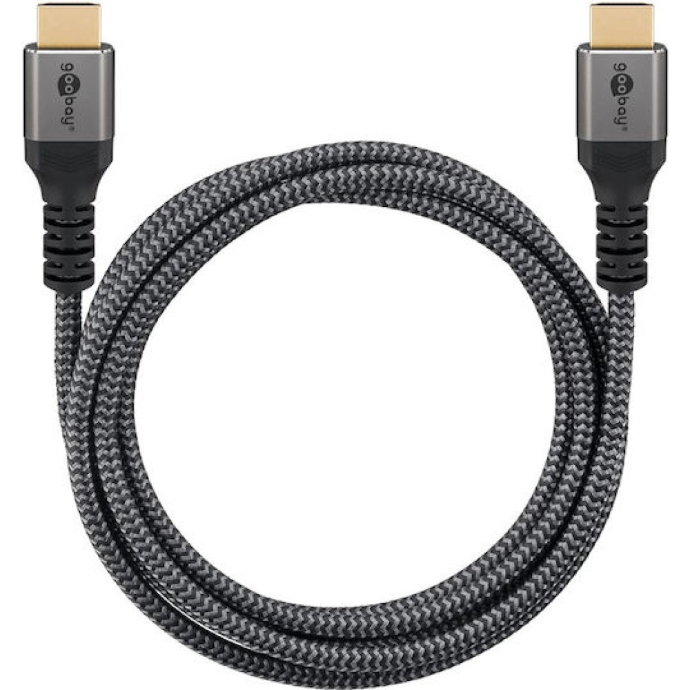 Goobay HDMI 2.0 Cable HDMI male - HDMI male 3m Μαύρο