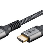 Goobay HDMI 2.1 Cable HDMI male - HDMI male 1m Μαύρο