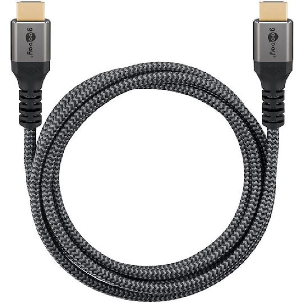 Goobay HDMI 2.1 Cable HDMI male - HDMI male 2m Μαύρο