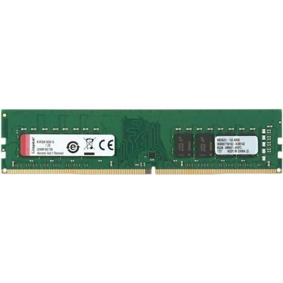 Kingston ValueRAM DDR4 με Module 1x16GB και Ταχύτητα 2666 για Desktop
