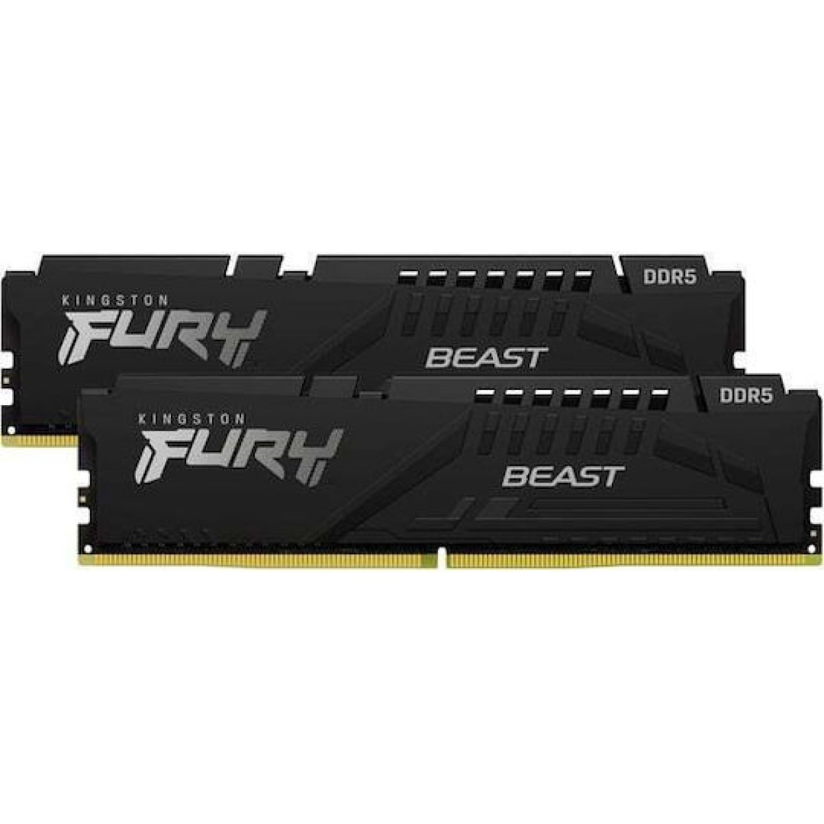 Kingston Fury Beast DDR5 64GB RAM με 2x32GB Modules και Ταχύτητα 5600 για Desktop