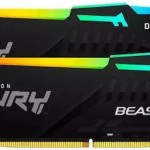 Kingston Fury Beast RGB DDR5 64GB RAM με 2x32GB Modules και Ταχύτητα 5600 για Desktop