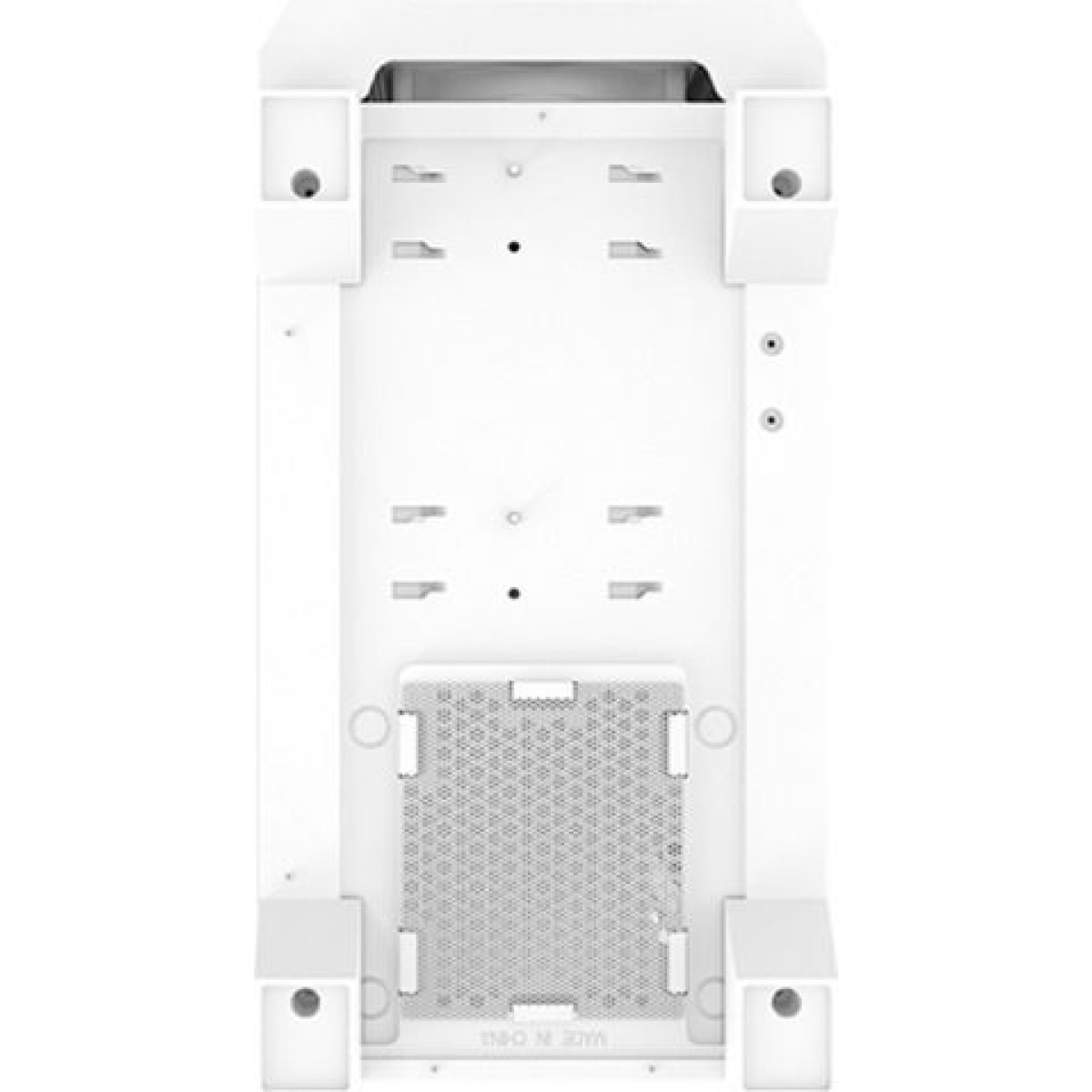 Montech AIR 100 ARGB Gaming Mini Tower Κουτί Υπολογιστή με Πλαϊνό Παράθυρο Λευκό