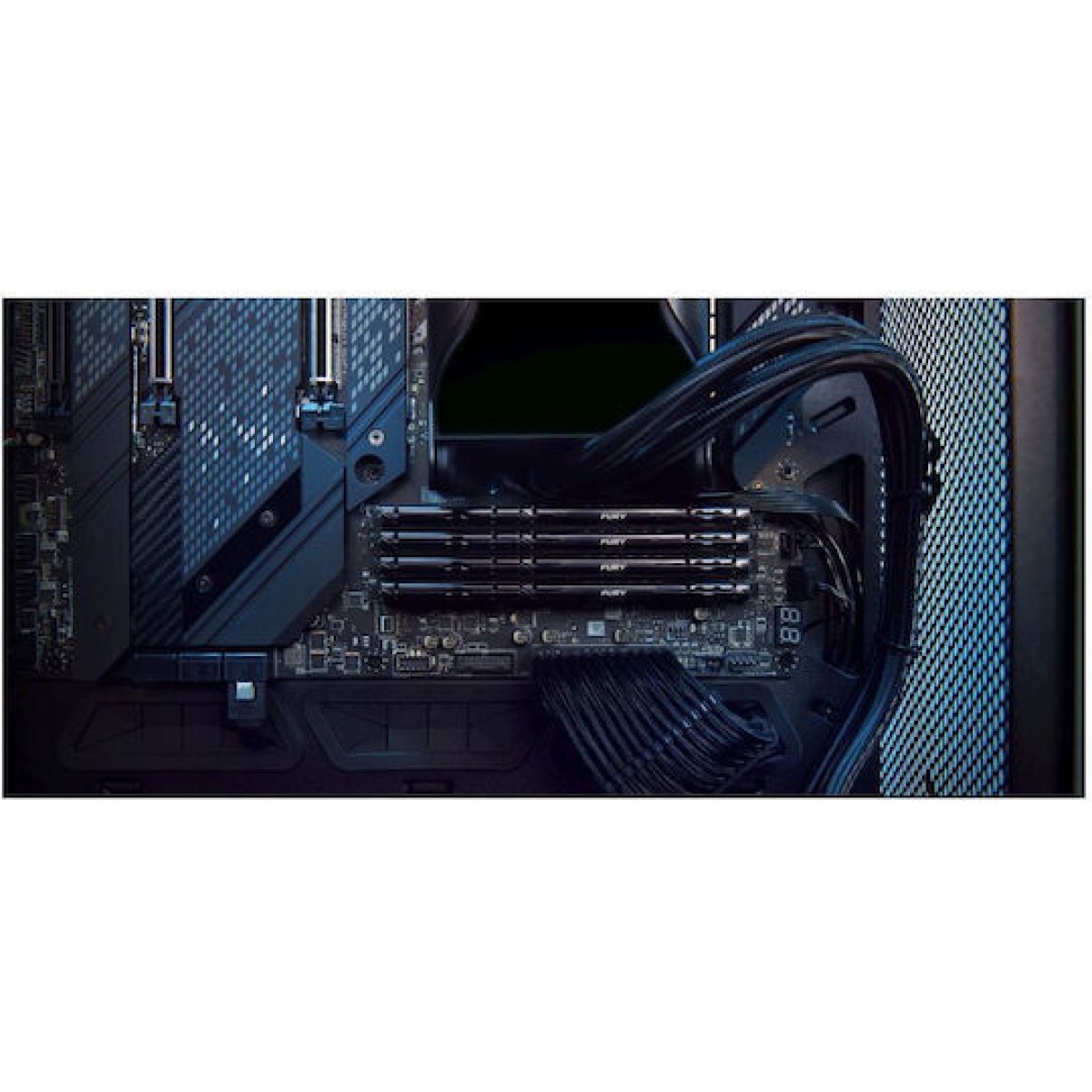 Kingston Fury Beast DDR5 32GB RAM με 2x16GB Modules και Ταχύτητα 5600 για Desktop