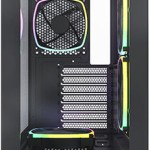 Montech Sky Two Gaming Midi Tower Κουτί Υπολογιστή με RGB Φωτισμό Μαύρο