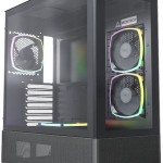 Montech Sky Two Gaming Midi Tower Κουτί Υπολογιστή με RGB Φωτισμό Μαύρο