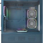 Montech Sky Two Gaming Midi Tower Κουτί Υπολογιστή με Πλαϊνό Παράθυρο και RGB Φωτισμό Μπλε