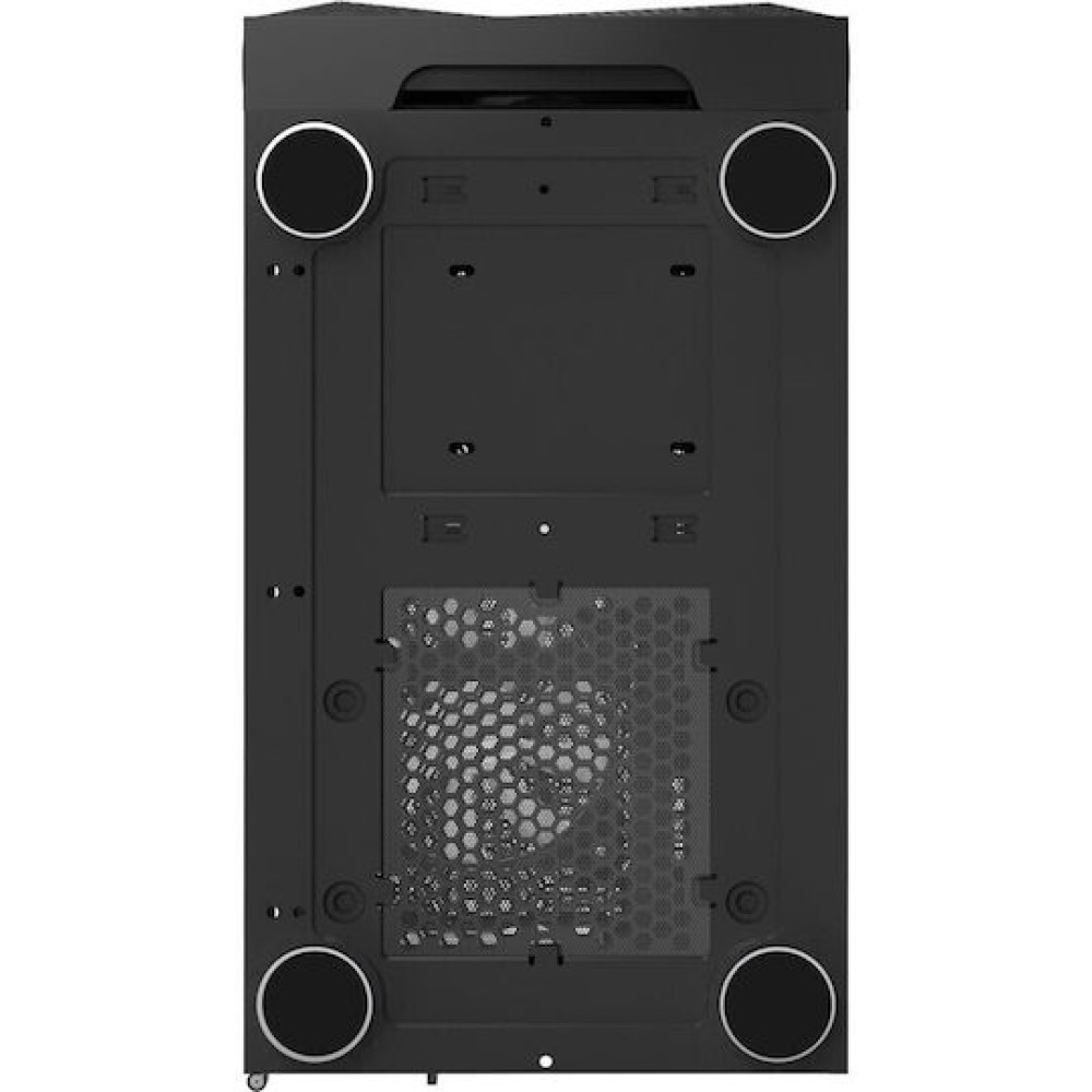 Montech X3 Mesh Gaming Midi Tower Κουτί Υπολογιστή με Πλαϊνό Παράθυρο και RGB Φωτισμό Μαύρο