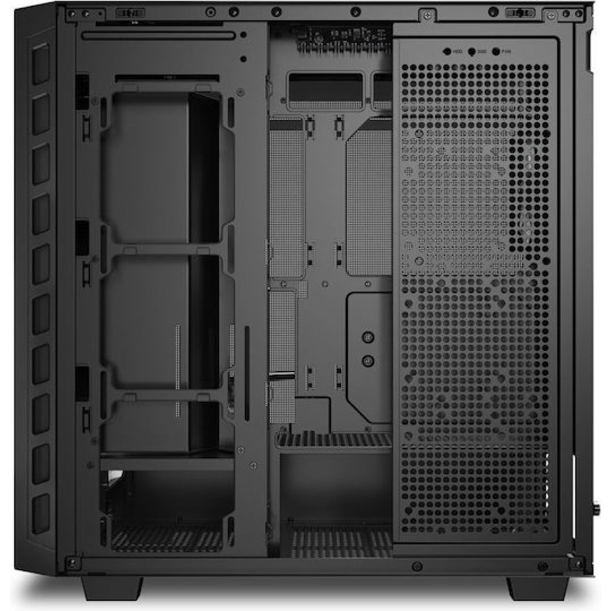 Sharkoon Rebel C80M RGB Gaming Midi Tower Κουτί Υπολογιστή Μαύρο
