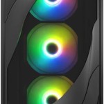 Sharkoon Rebel C80G RGB Gaming Midi Tower Κουτί Υπολογιστή με Πλαϊνό Παράθυρο Μαύρο