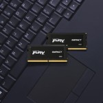 Kingston Fury Impact DDR5 με Module 1x16GB και Ταχύτητα 5600 για Laptop